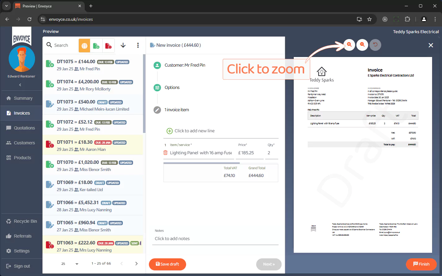 Envoyce free & open invoicing